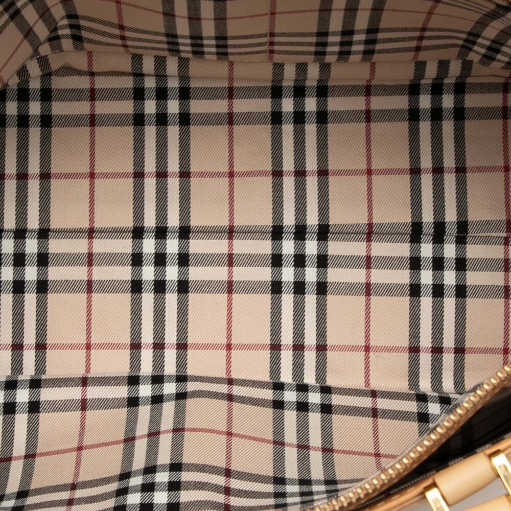 Pre-Loved Burberry Leather Tote - Picture 4 of 7